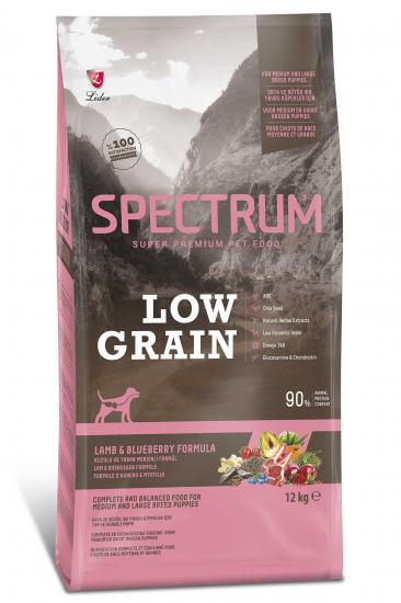 Spectrum Low Grain Kuzu Etli ve Yaban Mersinli 2.5 kg Mini ve Küçük Irk Yetişkin Köpek Maması