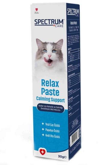 Spectrum Relax Paste 30 gr Kediler için Malt Macun