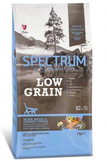 Spectrum Low Grain Somonlu ve Hamsili 2 kg Yetişkin Kedi Maması