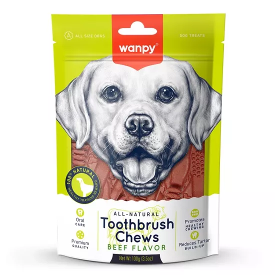 Wanpy Sığır Aromalı Dental Köpek Ödülü 100 Gr