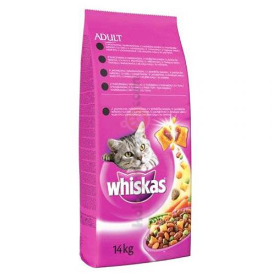 Whiskas Tavuklu ve Sebzeli 14 kg Yetişkin Kuru Kedi Maması