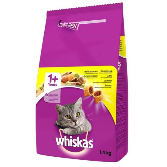 Whiskas Tavuklu ve Sebzeli 3,8 kg Yetişkin Kuru Kedi Maması
