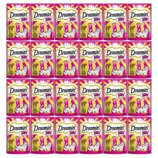 Dreamies  Sığır Etli Peynirli Kedi Ödül Maması 60 gr 24 Ad