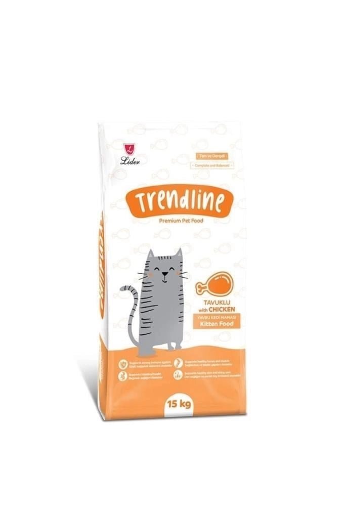 Trendline Tavuklu Yavru Kedi Maması 15 kg