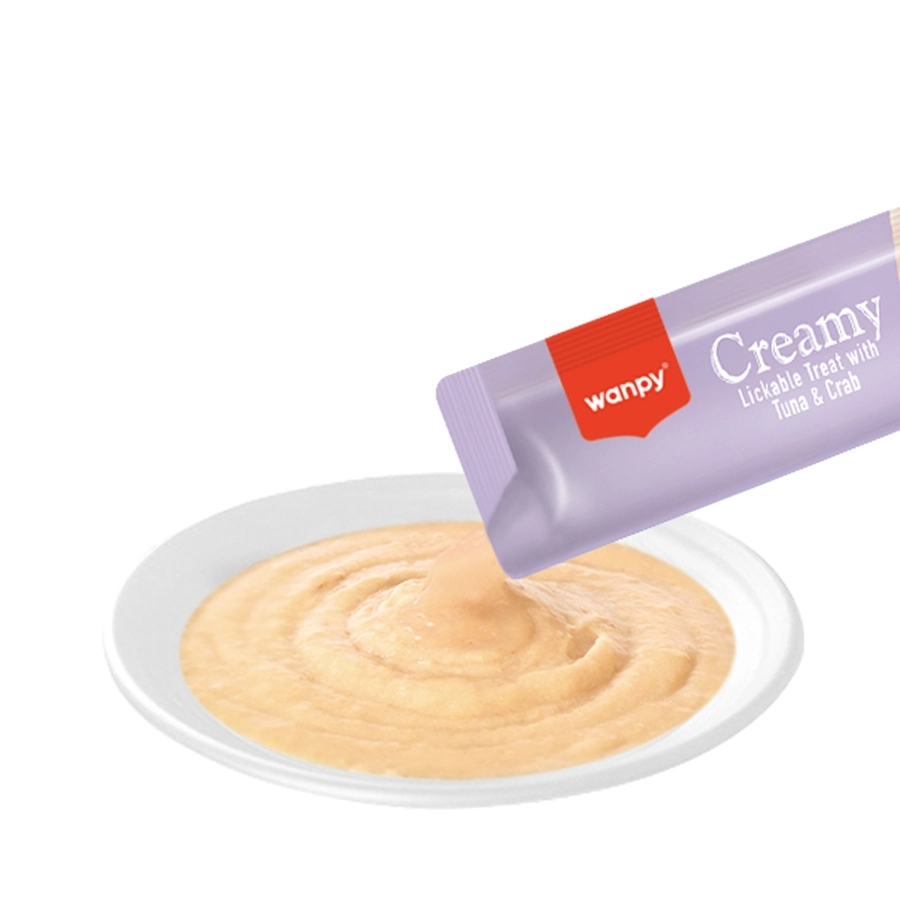 Wanpy Ton Balıklı ve Karidesli Sıvı Kedi Ödülü 5x14gr