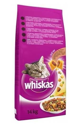 Whiskas Ton Balıklı ve Sebzeli 14 kg Yetişkin Kuru Kedi Maması