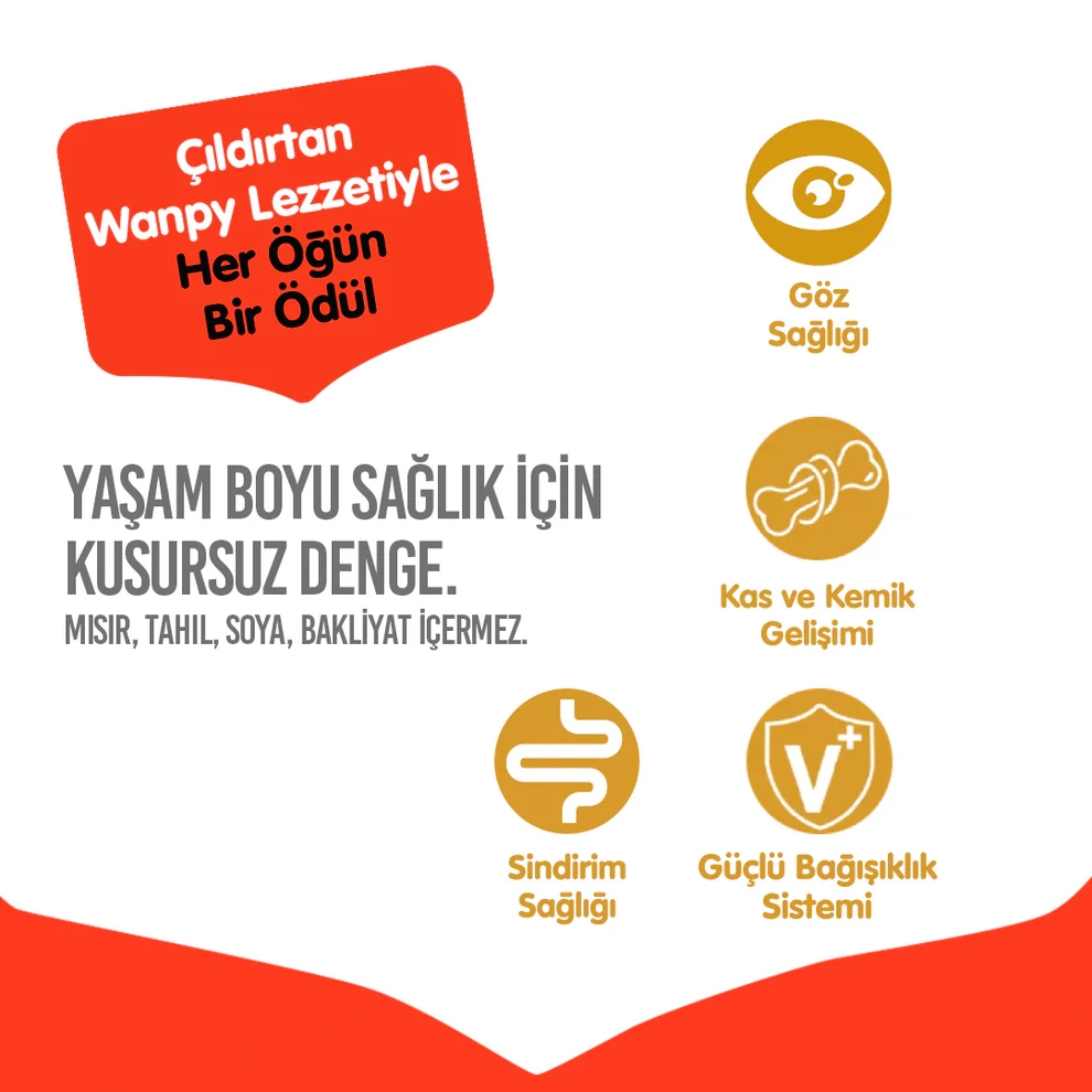 Wanpy Tahılsız Tavuklu Yavru Kedi Kuru Maması 1,5 kg