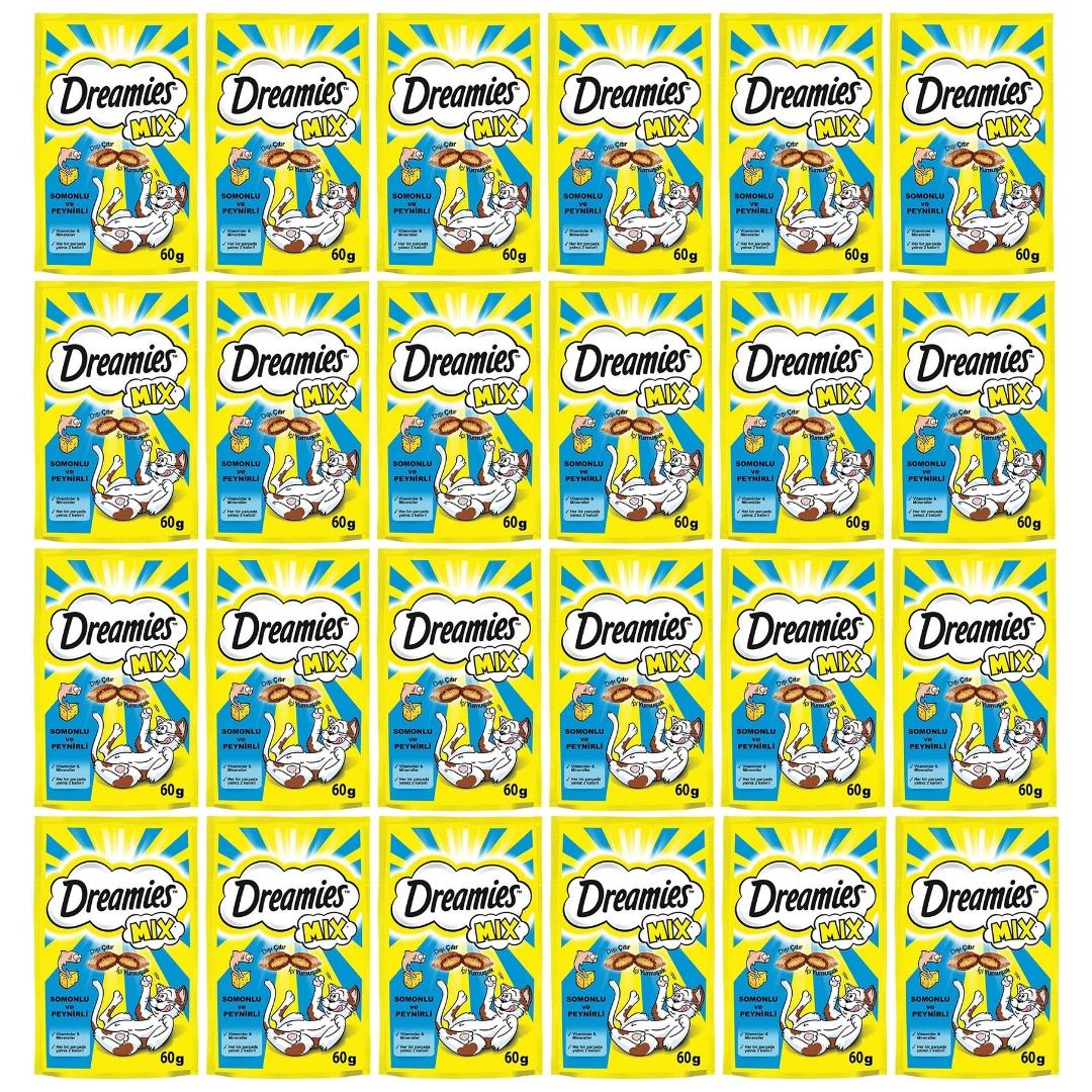 Somonlu ve Peynirli Kedi Ödül Maması 60 Gr* 24 Ad
