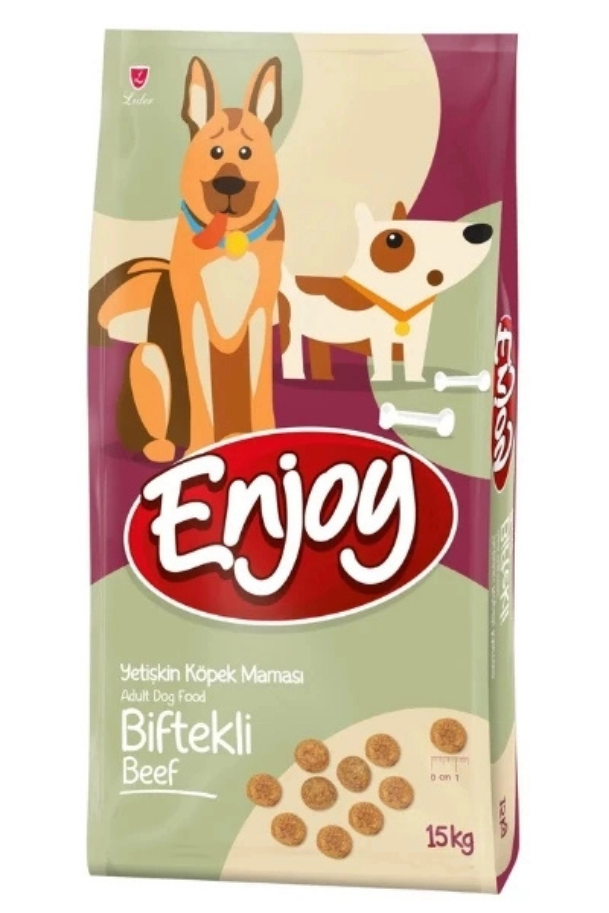 Enjoy Biftekli Yetişkin Köpek Maması 15kg